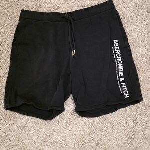 Abercrombie & Fitch Black Athletic Shorts